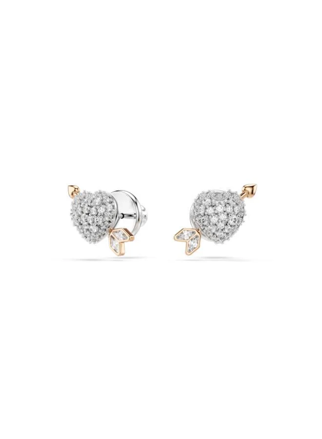 SWAROVSKI Idyllia White Crystal Rose Gold-Tone Plated Jewellery Set